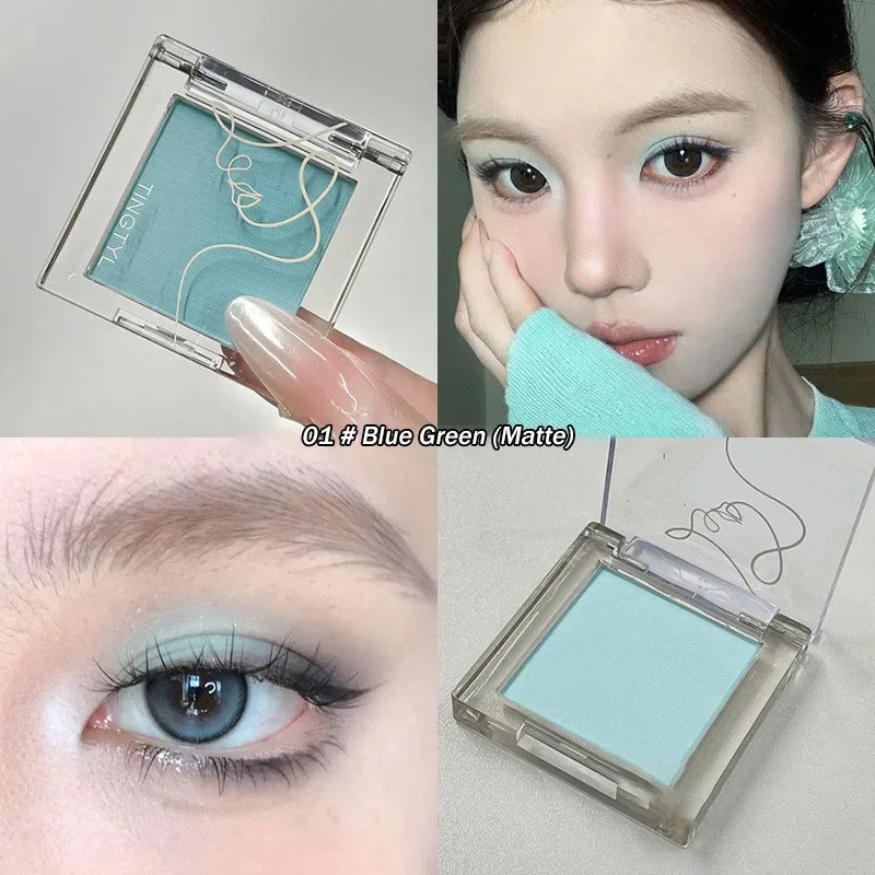 פלטת צלליות לעיניים ג'ל רטוב שחור כסף גליטר פאנק סמוקי מטאלי פיגמנטים לעיניים הדגשת קונטור פנים איפור קוסמטי