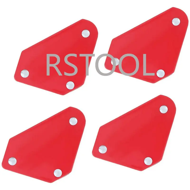 4pcs 45-135 Degrees Magnetic Welding Angle Holder Triangle Positioner Fixing Tool