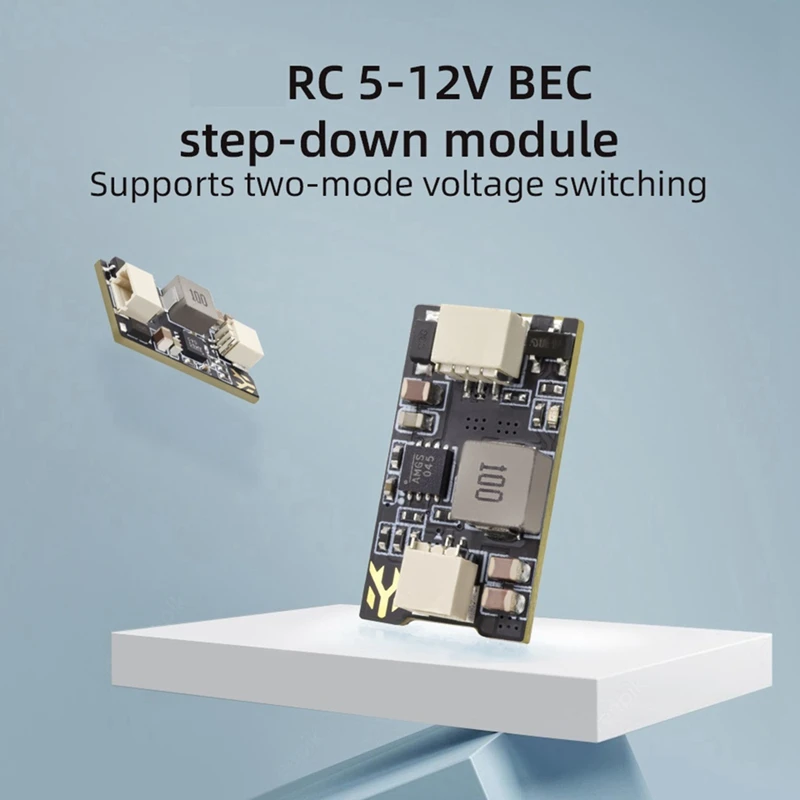 ABGZ-For HGLRC 5-12V BEC Voltage Regulator Power Module For RC FPV Racing Drone