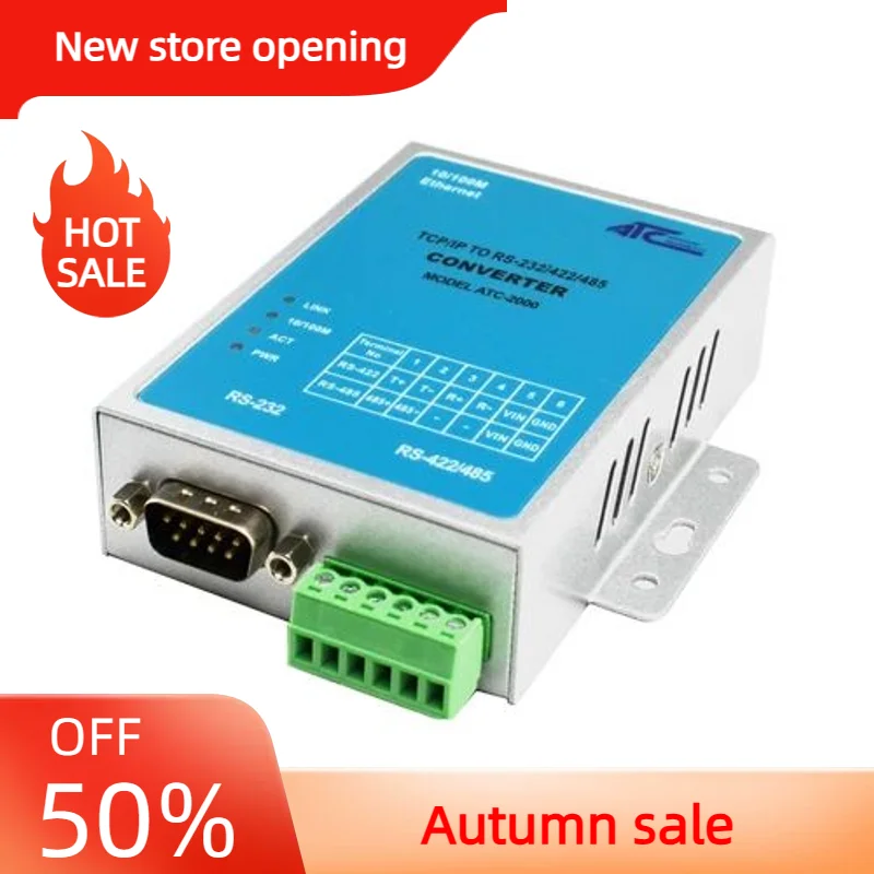 

High-PerformanceTCP/IP To RS-232/422/485 Converter ATC-2000
