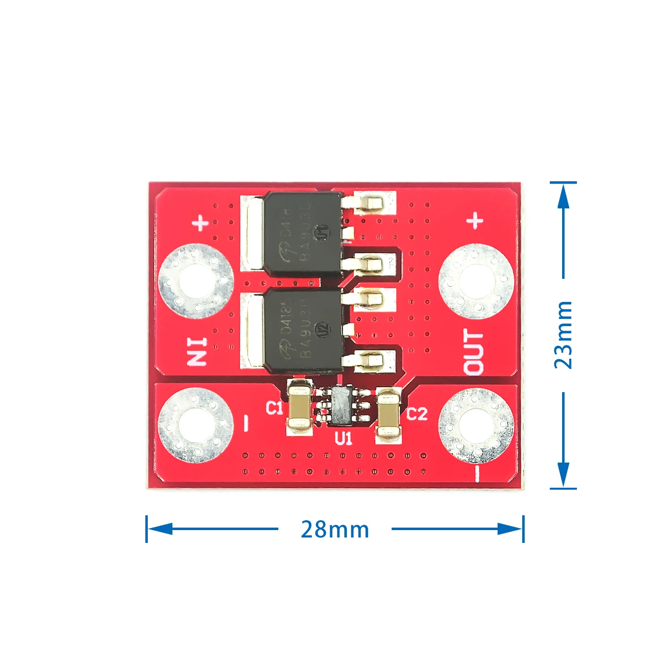3-28V 15A Diodo ideale ad alta corrente Energia solare Anti irrigazione inversa Ricarica batteria Protezione antiriflusso - immagine 4