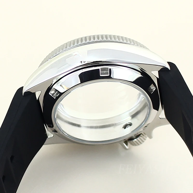 38mm Men's Diving Watch Case Sapphire Crystal For Tuna Seiko