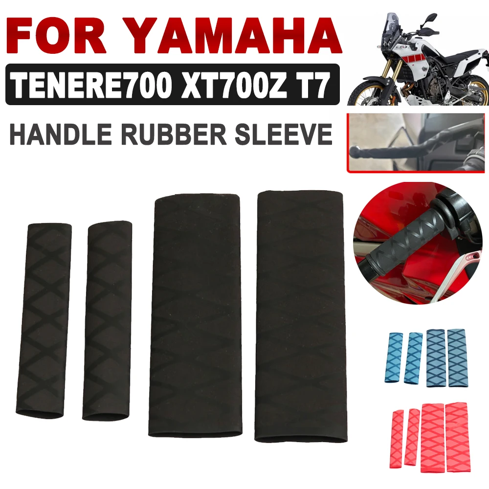 

Tenere 700 2022 Motorcycle Accessories Non-Slip Handle Rubber Sleeve Handlebar Cover Guard For YAMAHA Tenere700 XT700Z T7 T 700