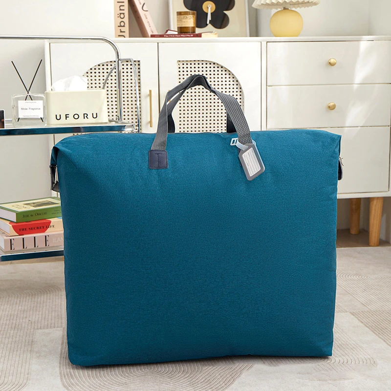 Elegant Oxford Fabric Storage Bag - Stylish Handheld Travel & Storage Solution