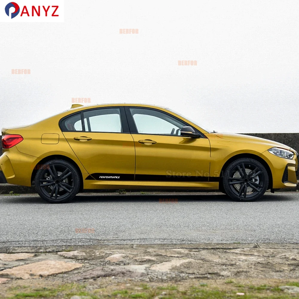 M Performance Per Bmw Serie 1 F20 F21 F40 118I M Sport Door Side Stripe Gonna Sticker Cofano Auto Copertura Motore Decalcomania Accessori