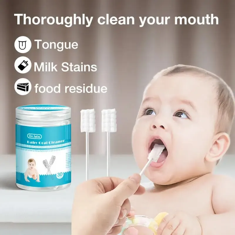 Baby Oral Cleaning Stick 30/60pcs for Newborn Oral Care baby oral cleaner