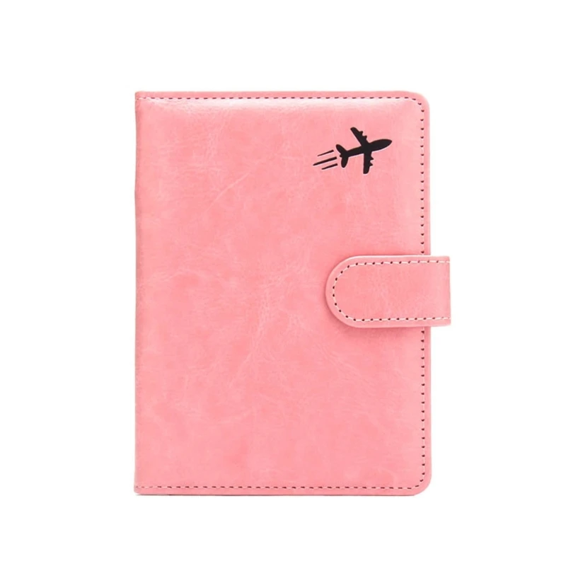 

RFID Blocking PU Leather Travel Passport Holder with Credit Card Holder Wallet