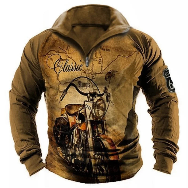 Graphic Armadura Hombre Moda Impresión 3D Sudadera Deporte Festivos