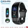 Hartslag Ecg Bloeddruk Ekg Gezondheid Smart Watch Fitnessarmband voor heren met drukmeting Ecg Afstandsarmband