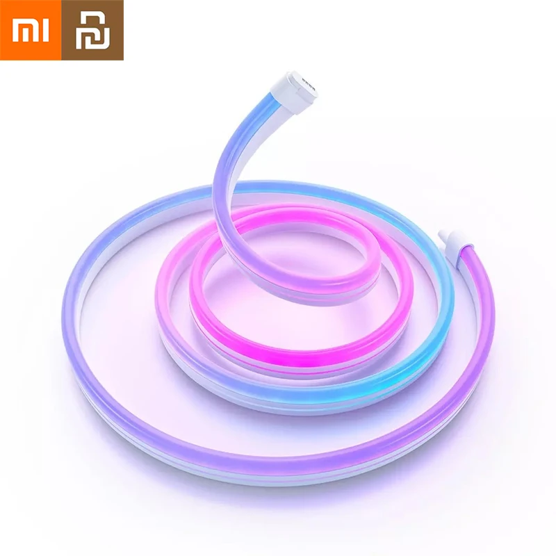 Xiaomi Mijia Mi Smart LED Chasing Ambient Light Strip E-sports Colorful RGB PC TV Room Decor Backlight Extension Cable Tape |