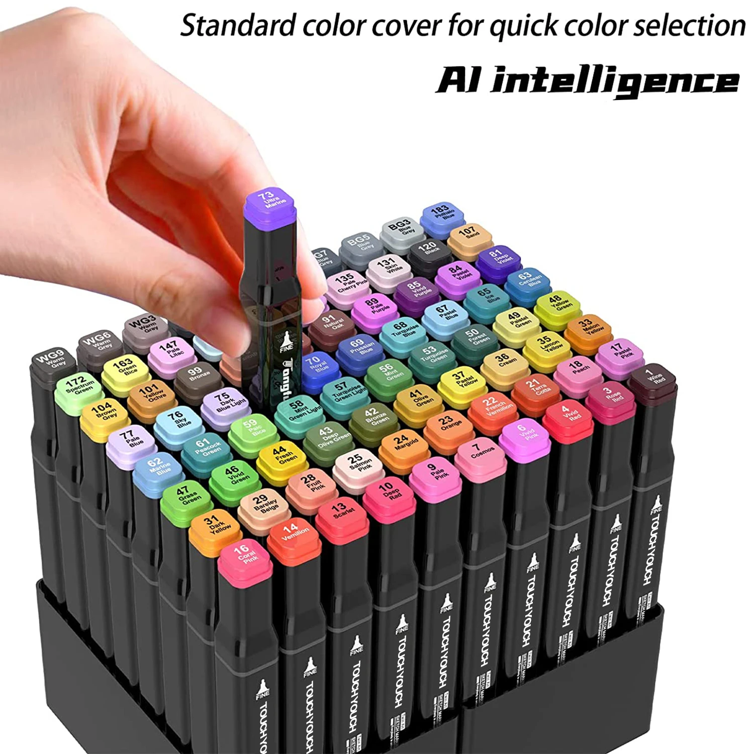 12-80 Colors/Set Alcohol Art Markers Drawing Markers Set Fiber Tip for  Artist Adults Colored Marker, Base + Handbag Art Supplies - AliExpress