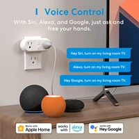 Meross HomeKit 2 In 1 WiFi Dual Smart Plug Outlet US Smart Socket Remote Voice Control Support Alexa Google Home SmartThings - Image 3