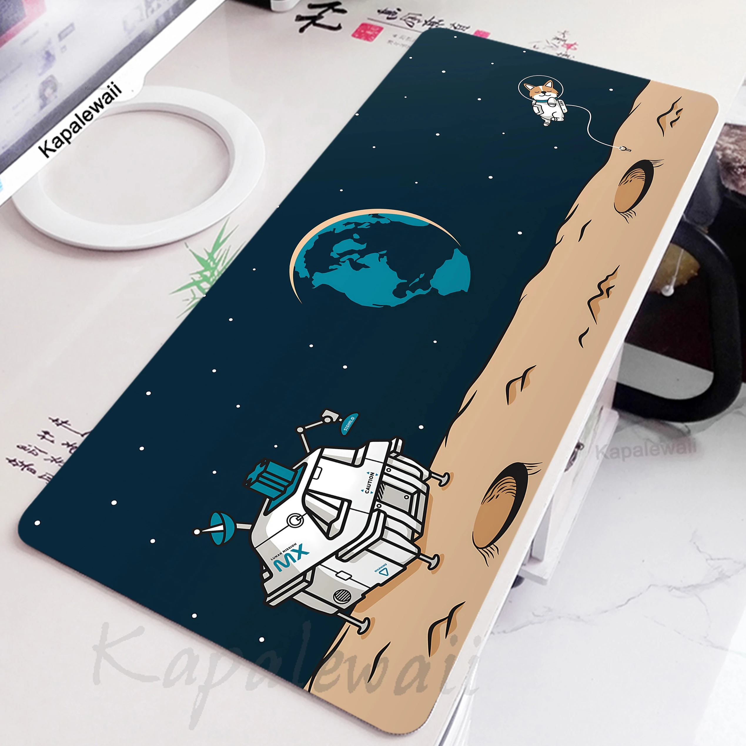 

Large Astronaut Mouse Pad Office Mousepad XXL Home Deskmat PC Rubber Mouse Mat Big Keyboard Pads Cute Table Carpet Desk Mats