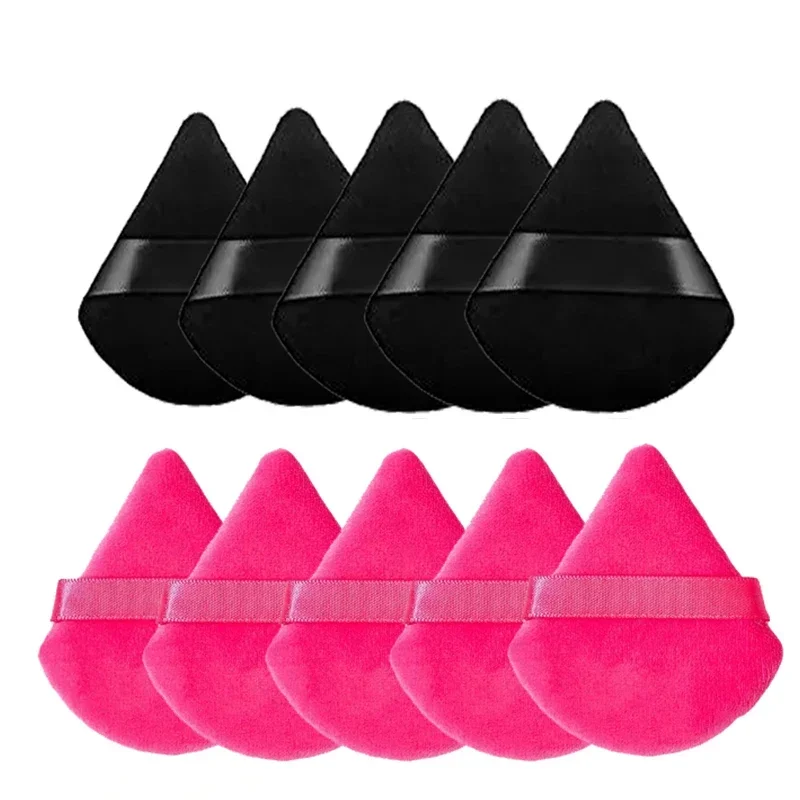 Makeup Sponges Triangle Velvet Powder Puff Make Up Sponge Face Eyes Contouring Shadow Cosmetic Foundation Make Up Accessories