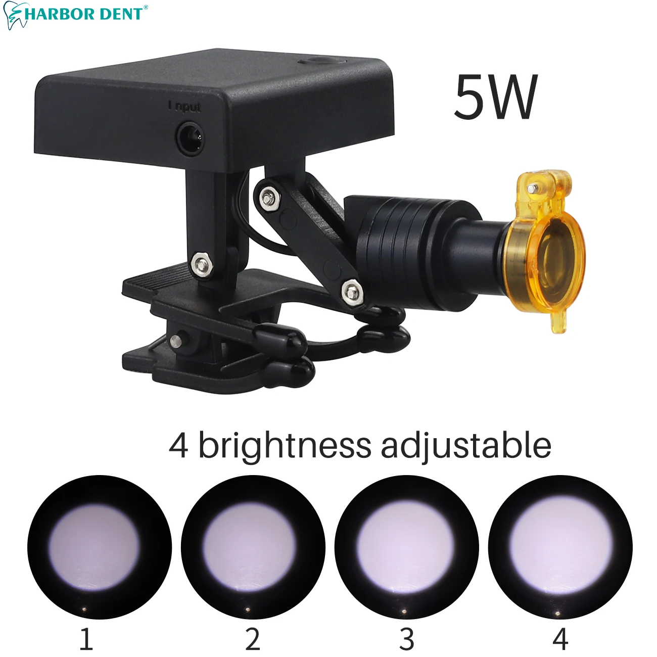5W Wireless Headlight Lab Medical Magnifier Magnification Binocular