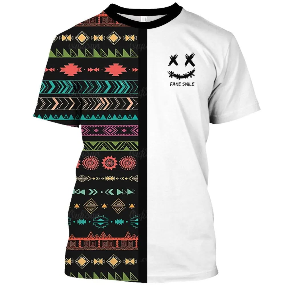 

Футболка в стиле ретро для мужчин и женщин, крутая Классическая рубашка с 3D-принтом кешью, с круглым вырезом, летний топ