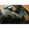 Sauce Zhan Mans Jeans Sanforized Selvedge Denim Jeans Limited EditionDouble-sided Dyeing 66 Fit 20 Oz 1