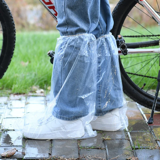 습기와 미끄러움에 대한 완벽한 보호를 위한 튼튼한 일회용 신발 커버