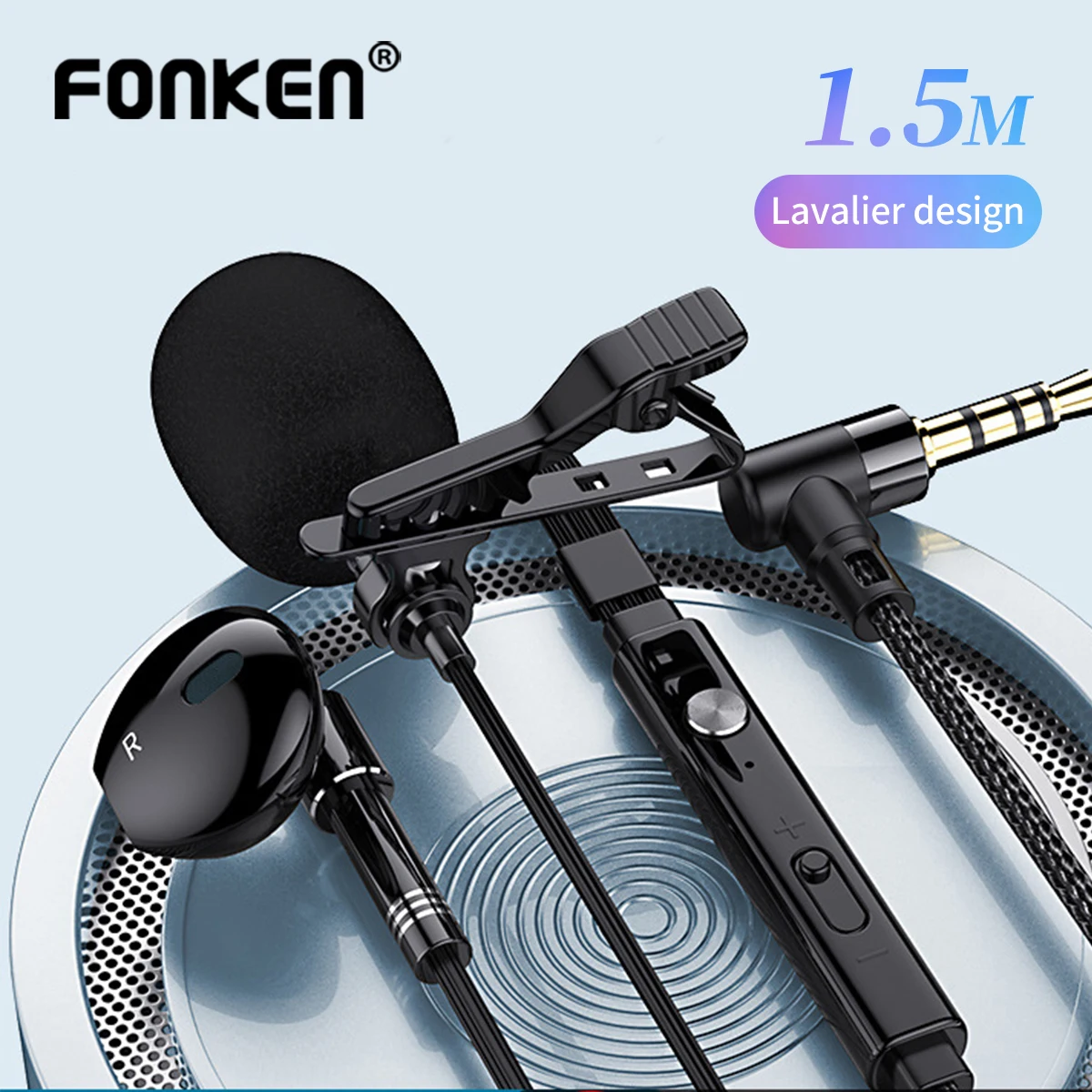 MicrophonesWithEarphonesEarbudsForLiveStreamingGamingKaraoke