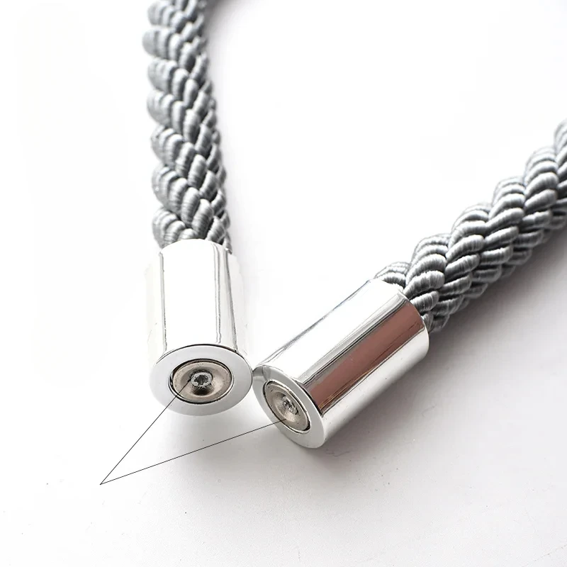 

1pcs Magnetic Curtain Clip Room Accessories Curtains Holder Buckle Rope Tieback Home Decor Hanging Tie Back Holdback