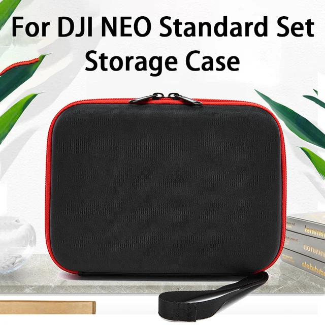TaoAcc - Sac De Transport DJI Neo Fly More Combo Pour Drone + 6 Batteries + RC-N3 - Protection PU, Portable, Avec Bandoulière - Gris
