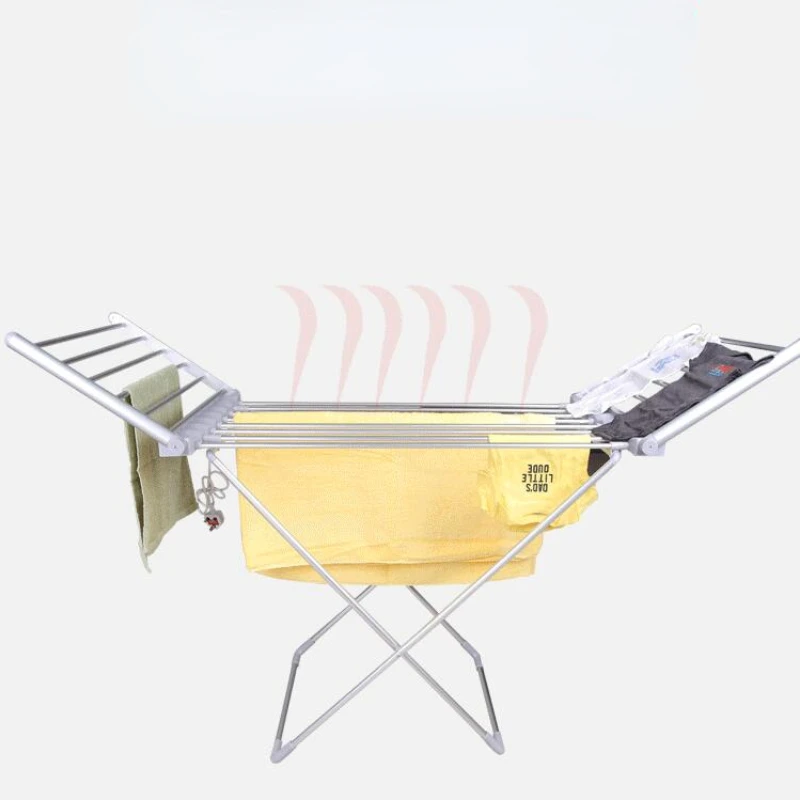 220V/110V Electric Clothes Dryer Portable Foldable Retractable Clothes  Drying Rack Constant Temperature For Hotel Home