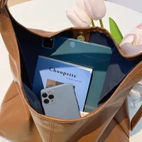 New Tote bag hand bill of lading shoulder women's bag retro simple large bag Tote bag 4