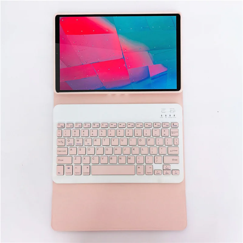 Capinha para Lenovo Tab M10 Fhd Plus Tb-x606f X606x 10.3 Polegada Teclado Teclado para Lenovo M10 Plus Tablet Capa Magnética - Imagem 4