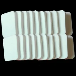 10PCS Soft Cosmetic Powder Puff Sponge Set (White Square)