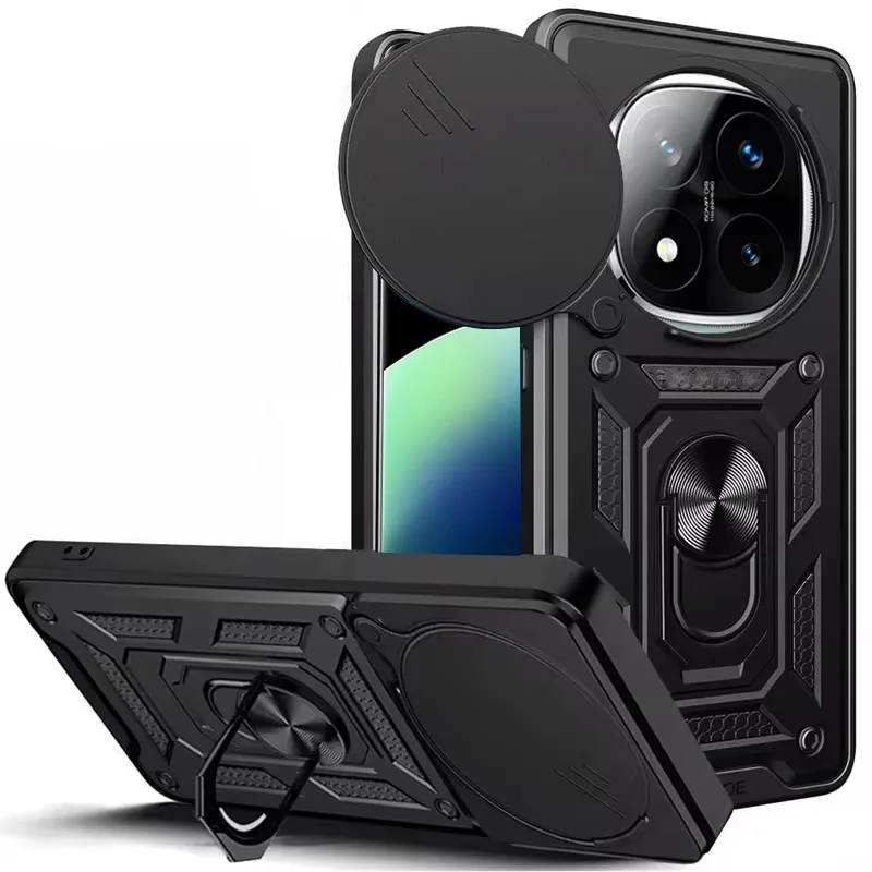 Magnetic Slide Camera Lens Protector Case