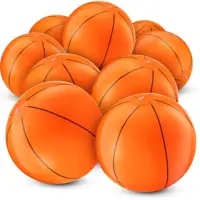 Inflatable Basketballs 16 inch, Beach Balls for Sports Themed Birthday Parties, Beach Pool Party Toys,Summer Game,Favors for Kid 1