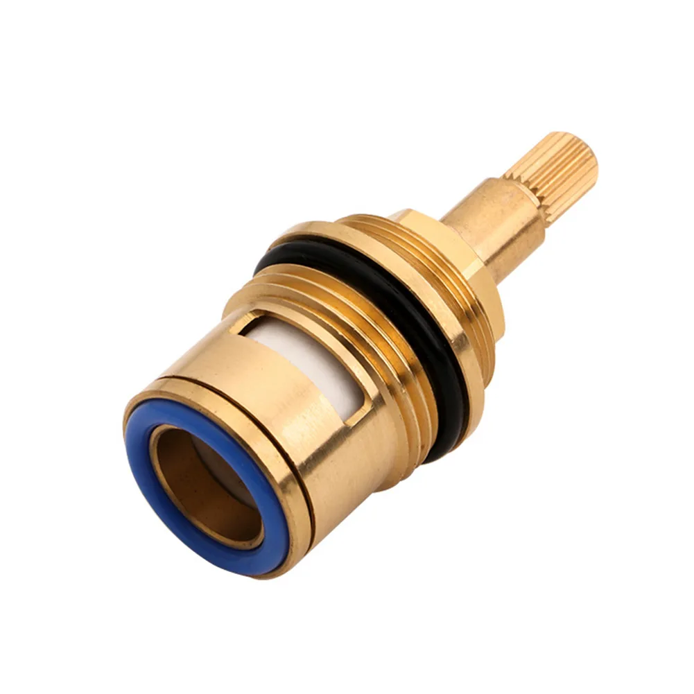 

1pc Faucet Valve G3/4" Brass Ceramic For Bathtubs Kitchen Faucets Hot&Cold Replacements Faucet Cartridge Bathroom Accessories