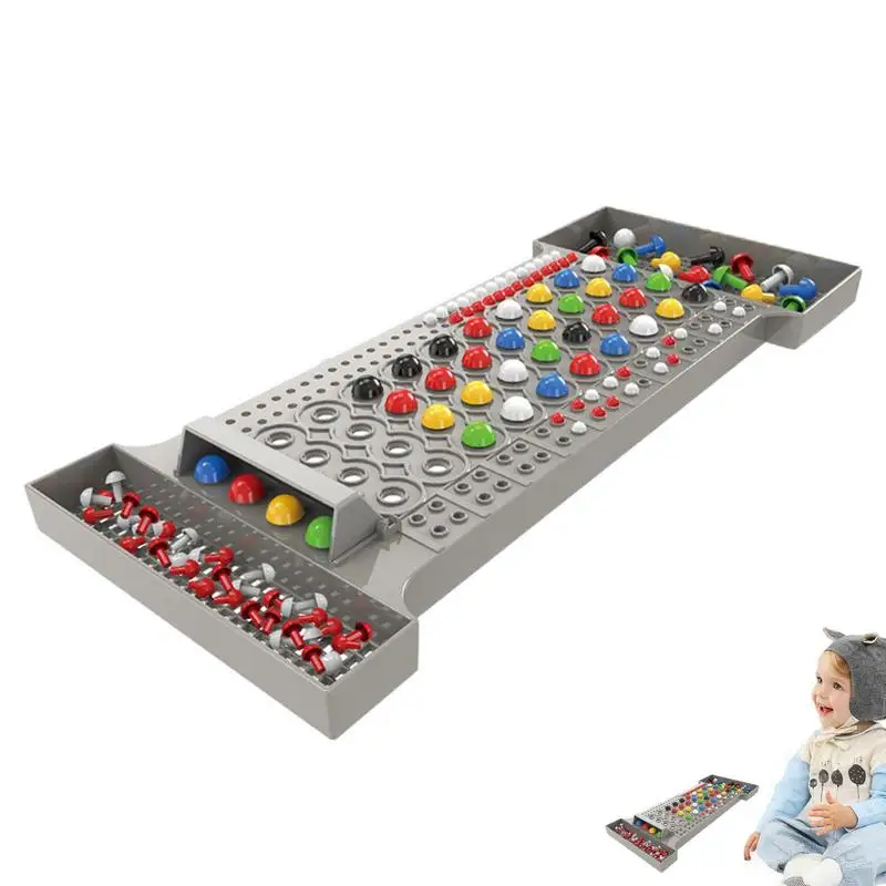 

Code Breaker Game Brain Puzzle Board Game 2 Person Games For Parents And Children To Improve Hand-Eye Coordination And Strategic