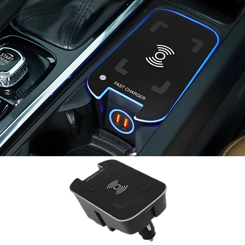 รูปสินค้า ชาร์จไร้สาย 15W สำหรับ Volvo รุ่นท็อป