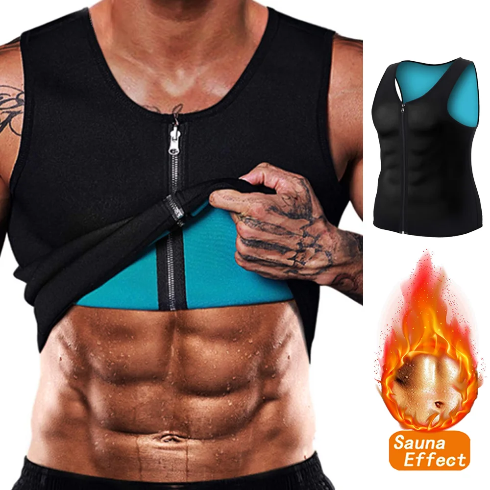 Men Exercise T-shirts Sauna Effect Training Vest Sports Tops Fitness Slimming Weight Loss Clothes Compression Sportswear Workout Best Sellers In Sports & Entertainment Men Exercise T-shirts Sauna Effect Training Vest Sports Tops Fitness Slimming Weight Loss Clothes Compression Sportswear Workout Best Sellers In Sports & Entertainment
