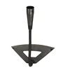 Hollow Hoe Hand Shovel All Steel 325mm Heavy Duty for Backyard Farm Vegetable Loosening Planting Weeding Puller 2