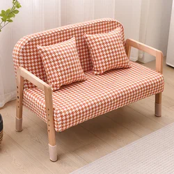 Home Kids Double Sofa Reading Corner Armchair Bed for Children Cartoon Cute Mini Male Girl Princess Stool for Playroom