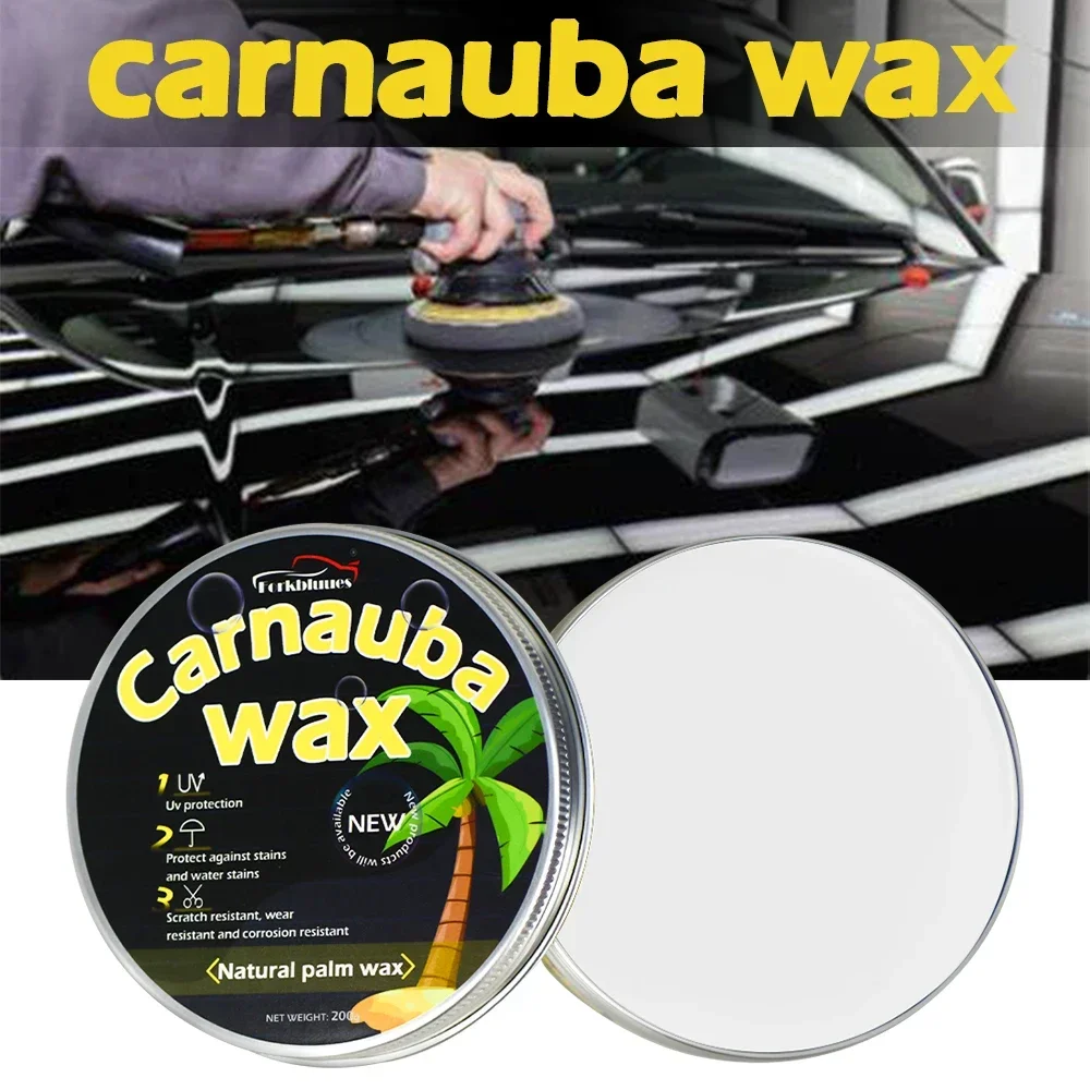 Car Wax Auto Paint Care Carnauba Paste Wax Brazilian Polishing Wax Paste  High Gloss Shine Super Hydrophobic Coating Glazing - AliExpress