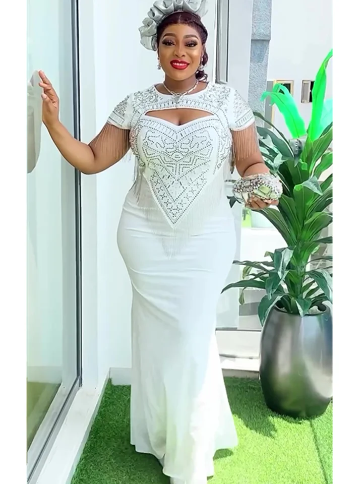 dress dinner plus size Idia Evening Gown In Burgundy making it perfect for formal events and special occasions Plus Size Dresses | David's