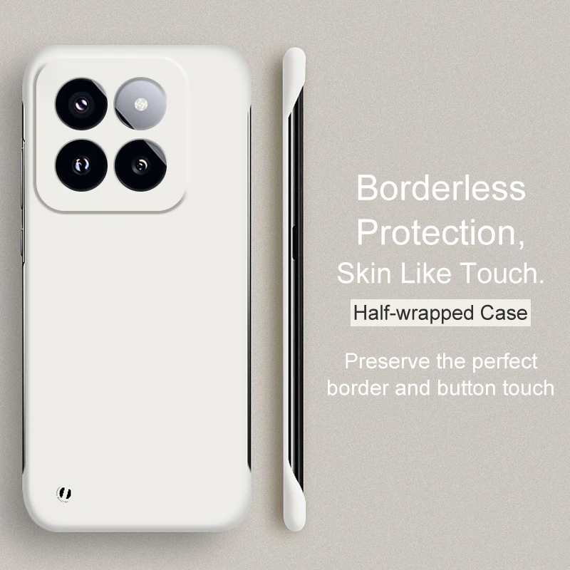 Ultra-Thin Candy Color Borderless Hard Case - Sleek Protective Back Cover Coque