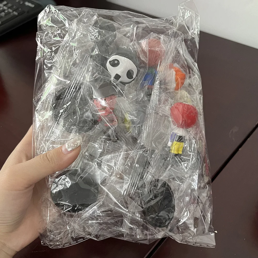 Figuras de acción del Joker Freddy Jason, modelos de PVC, juguetes de decoración, regalos de muñecas, novia de Chucky, Pennywise SAW Friday, 10 unidades por juego