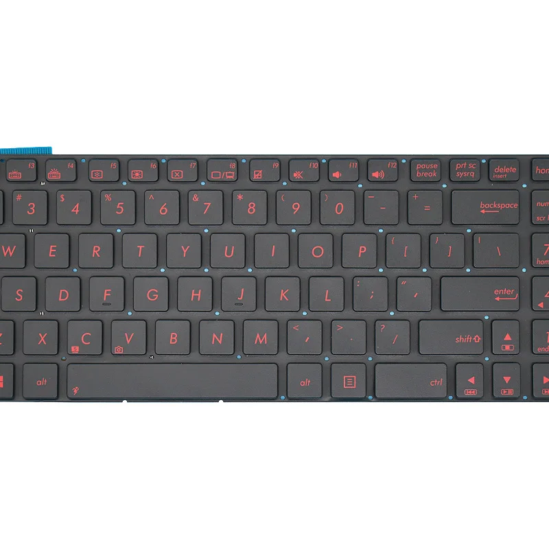 Teclado do Portátil do Russo dos E.u. Luminoso para Asus N550jv U500 Q550l N56v N76v N550 j x jv jk G550j N750 j jv g N56dp N56vz N56vm - Imagem 5