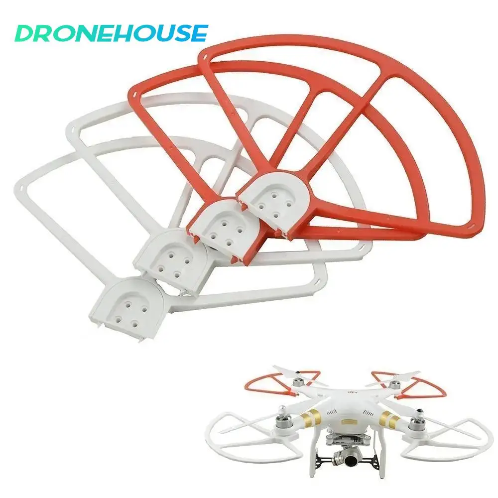 4 Pieces/lot Prop Protector Propeller Guard Bumper Protector DJI Phantom 3 Quadcopter (2 red+2 white) drone accessories