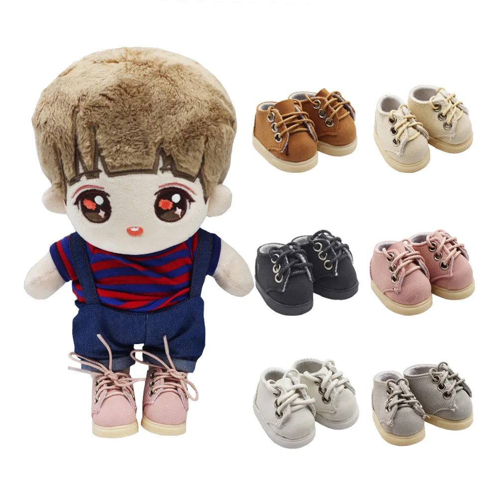 

20cm Doll Shoes Clothes Accessories For 1/12 Dolls Casual Wear Shoes Fashion Sneakers DIY Doll Gift Toys Dolls Casual Wear Shoes