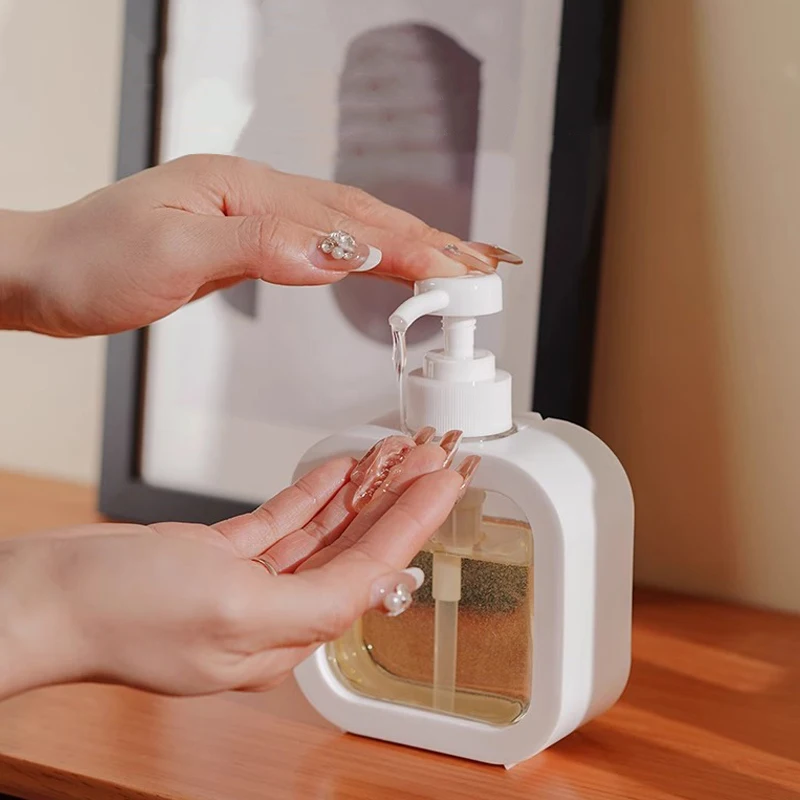 300/500Ml Kitchen Liquid Soap Dispenser Empty Pump Shampoo Bottle Dish Soap Container Bathroom Shower Gel Laundry Liquid Storage 5