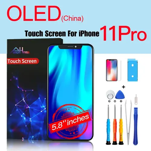 PINZHENG High Quality Screen AMOLED INCELL LCD OLED OEM For iPhone 11 12 13 Mini Pro Max XS XR MAX Display Replacement With Tool - Image 23