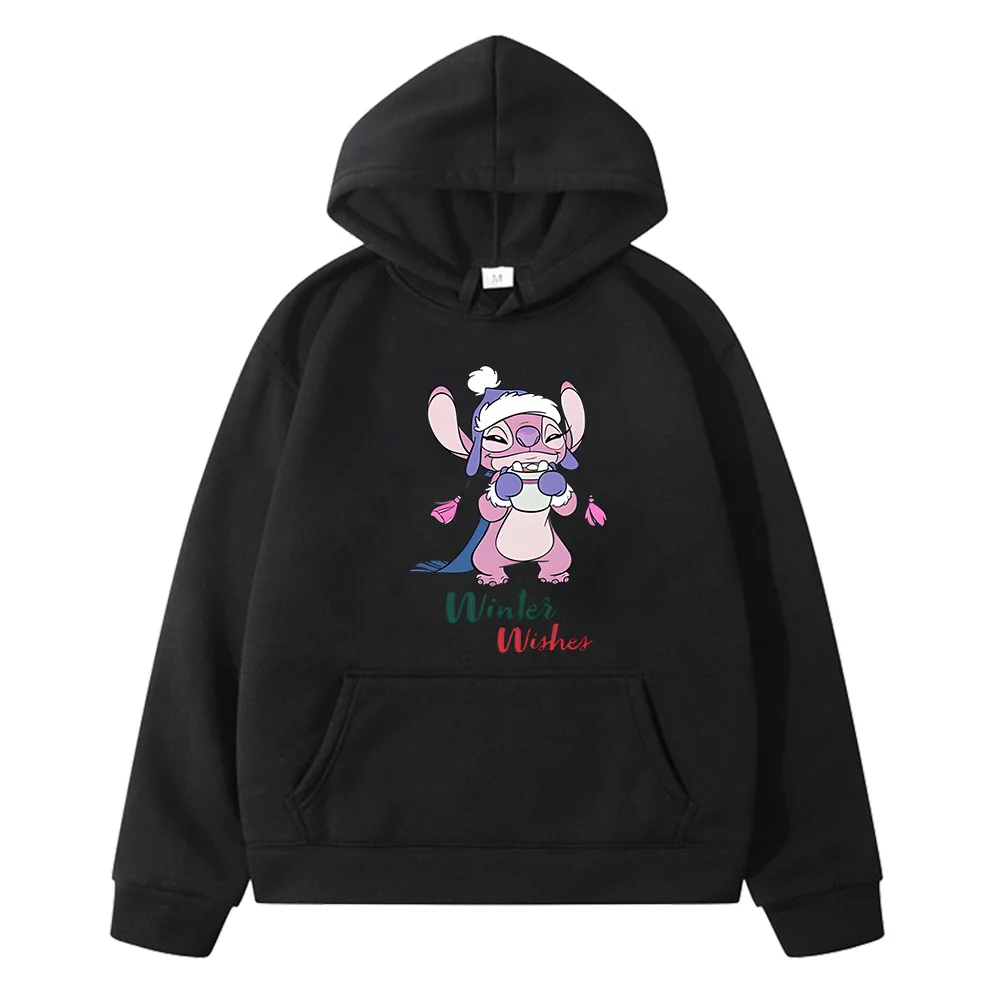 

Худи с принтом Stitchh, флисовая толстовка, пуловер для мальчиков, Y2k, толстовка, повседневная куртка, детская одежда, детская рубашка с длинным рукавом для девочек