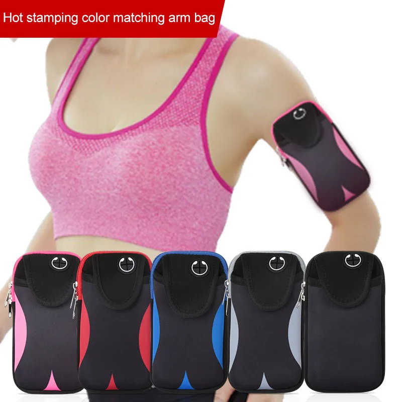 Enhanced Sports Armband: Durable Diving Material Wrist Holder
