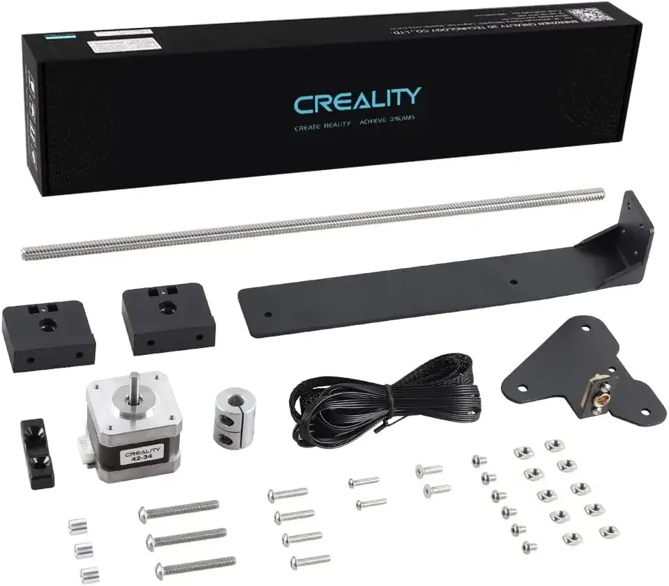 Creality Ender 3 V2 Dual Z Axis Kit Lead Screw, Dual Screw Rod with Stepper Motor for Creality Ender 3 Ender 3s Ender 3 pro image 6