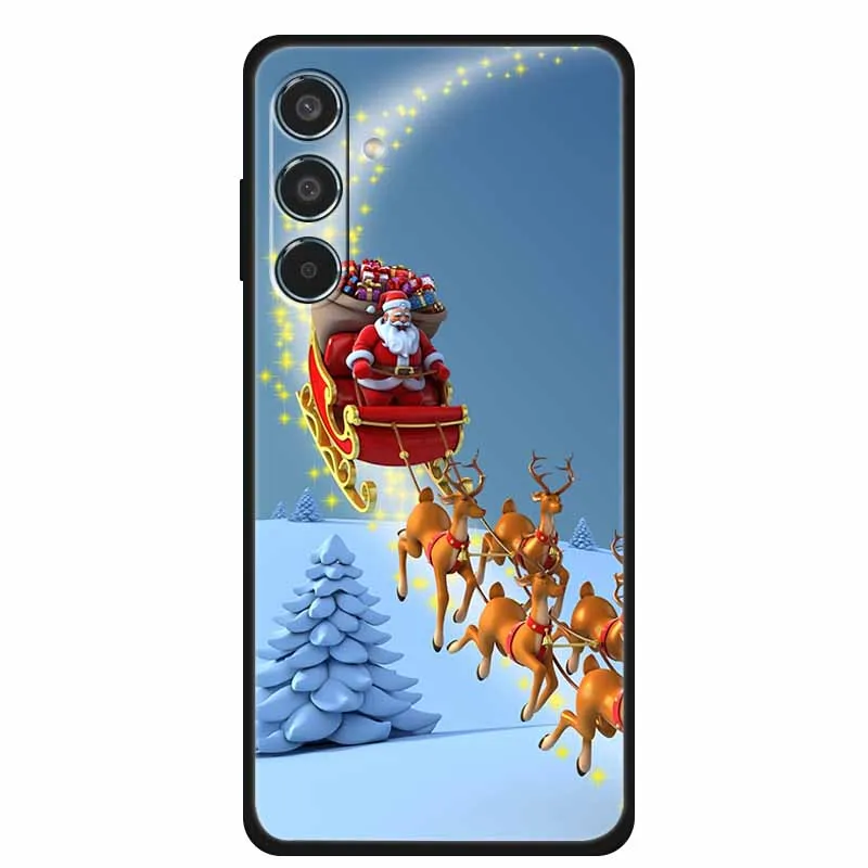 Festive Holiday Soft Silicone TPU Phone Case - Christmas Edition